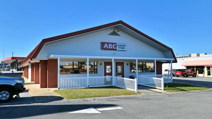 The ABC Liquor Store in Roanoke Rapids, housed in a former Bonanza steakhouse.