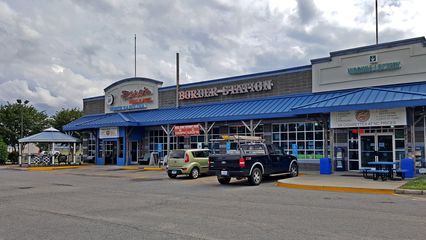 Exterior of Border Station.