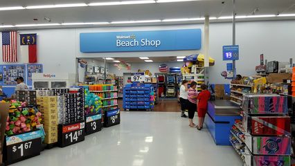 Beach shop.