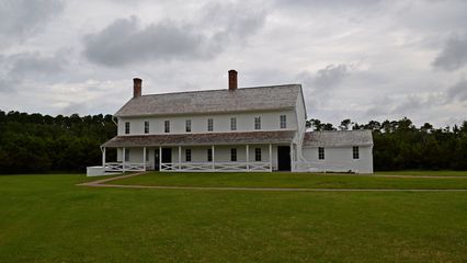 Lighthouse keeper's quarters, now a museum.