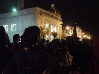 We returned to M Street the same way we departed it - via Wisconsin Avenue, at the former Riggs Bank building.