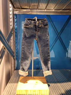 Two tiny pairs of jeans in the window of Jack & Jones.  Considering the sizes, I remarked on Instagram, "I believe that I just found the latest styles from Mr. Mousters.  These jeans are tiny!"