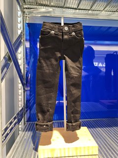 Two tiny pairs of jeans in the window of Jack & Jones.  Considering the sizes, I remarked on Instagram, "I believe that I just found the latest styles from Mr. Mousters.  These jeans are tiny!"