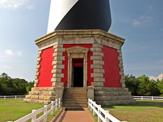 Entrance to the lighthouse.