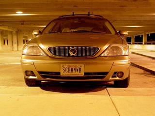 The Sable flashes a big smile for the camera upon my return to the North Garage at Vienna.