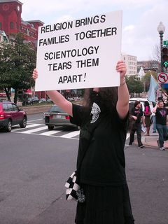 Various signs displaying the "reconnect" theme.