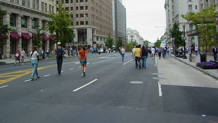 At times, the march seemed downright sparsely populated.