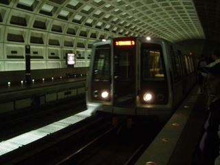 Yes, that is an Orange Line train at Pentagon City!