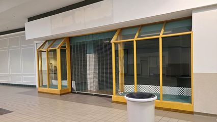 Former Atlas Tuxedo space.  As I understand it, they were an original tenant in the Belk wing, having come there from an earlier space in Staunton Plaza prior to the conversion to a mall.  Atlas remained here until the mid 2010s.