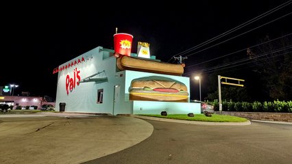 Pal's Sudden Service in Abingdon, the northernmost location in the chain.