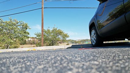 Flying back to the launch site after photographing the diverging diamond and the Buc-ee's.  I parked at the former Eagle Springs Winery facility, which gave me good line of sight to everything that I was trying to photograph.