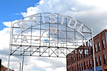 The Bristol sign, taken from the ground with my DSLR.