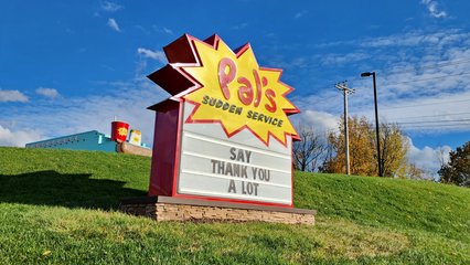 Pal's Sudden Service in Abingdon, Virginia.