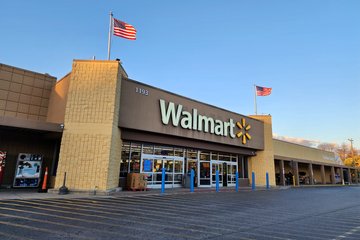 The Walmart in Marion, Virginia - definitely a vintage store.