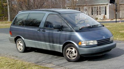 The Previa poses for a photo before its final road trip, where it went to Roanoke and back.