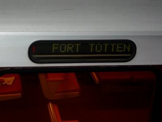 I also noticed another oddity: The train was signed as a Red Line train to Fort Totten. There are a few problems with this. First off, this train had just finished a run as an Orange Line train to Vienna. Secondly, a train leaving Vienna cannot reach Fort Totten's upper level in one shot. The A&C connection at McPherson Square is the only track connection to the Red Line from the Blue and Orange Lines, and it's pointed in the wrong direction for that to work. It links westbound to westbound, and so it would require turning the train (i.e. changing cab ends) twice. Once after changing tracks at the McPherson Square interlocking, and then again at the Farragut North pocket track.