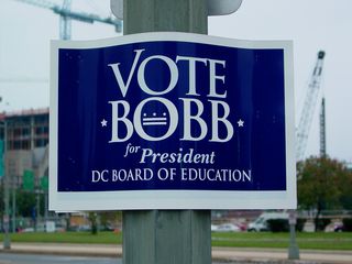 Meanwhile, Robert Bobb, a longtime city manager in various places across the country, was making his first foray into elected office by running for president of the DC board of education. He ultimately won the election.