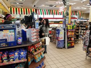 The area around the cash registers.  I spoke with the lady behind the counter while we were checking out, and she remembered Today's Special, and was tickled that their store had appeared.