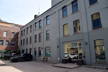Exterior of the former Morgese-Soriano mannequin factory.