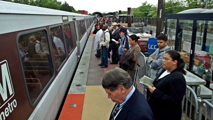 Metro train fire, May 14, 2013