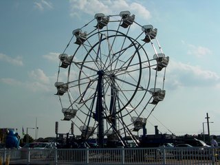 A Ferris wheel!