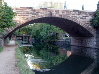 The C&O Canal, one of the landmark features of Georgetown.