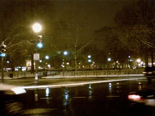 On December 5, I got to experience my first snowfall in DC while living up there. Prior to moving up there, if it started snowing, I had to get the heck out of Dodge, and fast, in order to get home before the snow got too bad. Now, I can finally enjoy a fresh snowfall in the DC area, both in Dupont Circle (left), and seeing the Sable with snow on it at my apartment complex.
