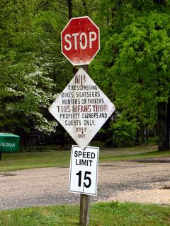 I spotted an additional, hand-painted sign added beneath a stop sign on Gerties Lane, south of Shenandoah Acres in Stuarts Draft, on May 3.