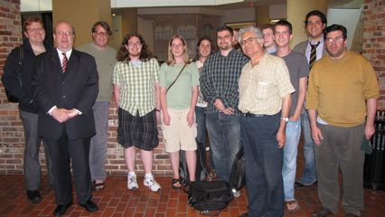 On June 6, I met up with my fellow DC-area Wikipedians, where we went to dinner at Bertucci's in Foggy Bottom. That was a particularly fun meetup.