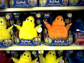 One of the most annoying toys to ever grace the face of the earth: singing Boohbah dolls. I can still hear their little song...