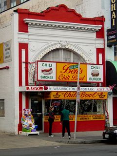 Ben's Chili Bowl on U Street is a DC landmark, which I pointed out to my three travel companions.