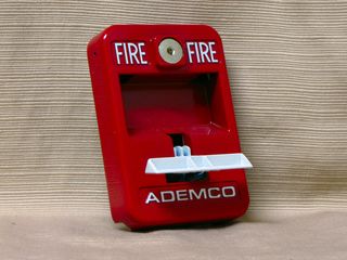 Ademco 5140MPS-2, handle down
