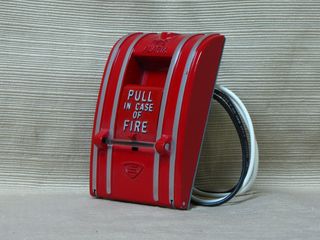 Edwards 270A-SPO with "FIRE ALARM" lettering