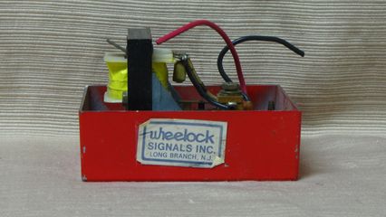 Wheelock 34-24, "Wheelock" label