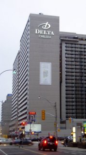 The Delta Chelsea Hotel, where we stayed during our time in Toronto.