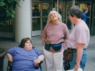 Speaking of striking a pose, I managed to surprise two of them here (this was intended to be a surprise shot), but Darlene caught me in the act.