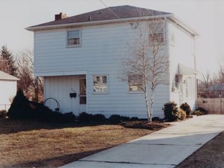 Our house in Glassboro, New Jersey, at 304 Cornell Road. Compare this, as we knew it in the 1980s, to how it looked in 2009.