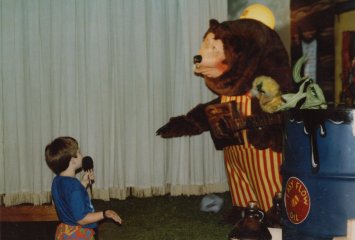 One of the things I will never forget about my childhood was at my sixth birthday party when I got to talk to Billy Bob, Showbiz Pizza's mascot at the time.