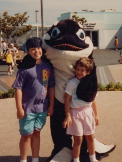 No trip to Sea World is complete without a visit from Shamu the whale...