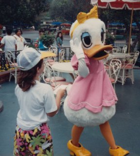 "Daisy, can I have your autogra... Daisy? Daisy, come back!"