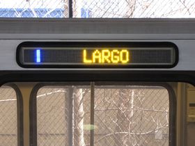 Destination signs: 2000 and 3000-Series cars have LED destination signs. The opening for the sign is slightly larger than the sign itself.
