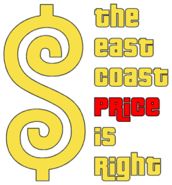 The East Coast Price is Right