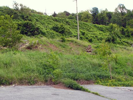 The site of the now-demolished cabins.