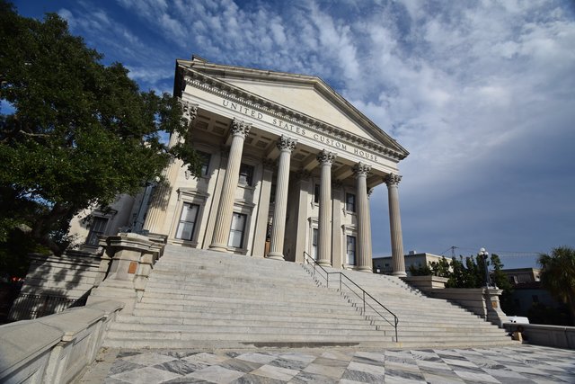 United States Custom House on East Bay Street.