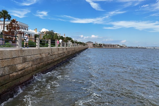 The Battery, facing northeast.