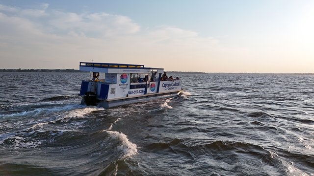 The Watertoy, a party boat operated by Captain Cocktail Cruises.