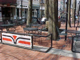 Amidst the trees, take your lunch outside with you!