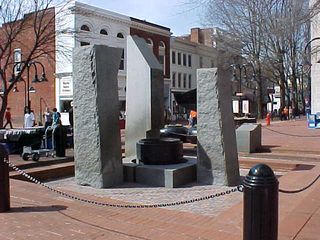 In a small cove off the main path through downtown, along with several restaurants and shops is this beautiful fountain.