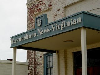 Waynesboro's local newspaper, The News Virginian, was produced and printed here for many years at the top of the downtown area, before printing operations moved to Charlottesville, and offices moved up the road to the former Hassett's building across from Waynesboro High School.