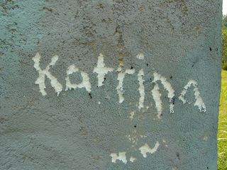 Unfortunately, graffiti was rampant, as many sought to leave their mark on the site.